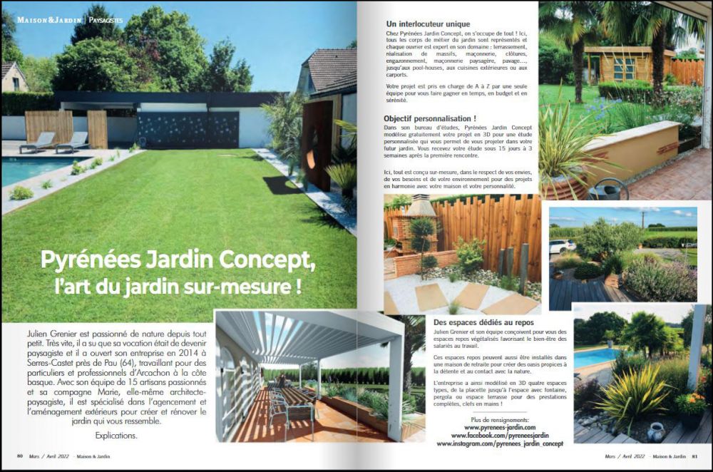 Maison & Jardin – Mars / Avril 2022 !