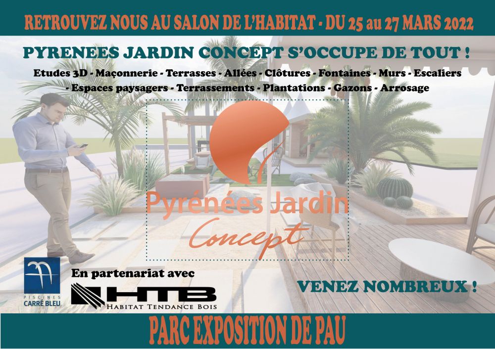 Salon de l’Habitat du 25 au 27 Mars – Parc des expositions de Pau