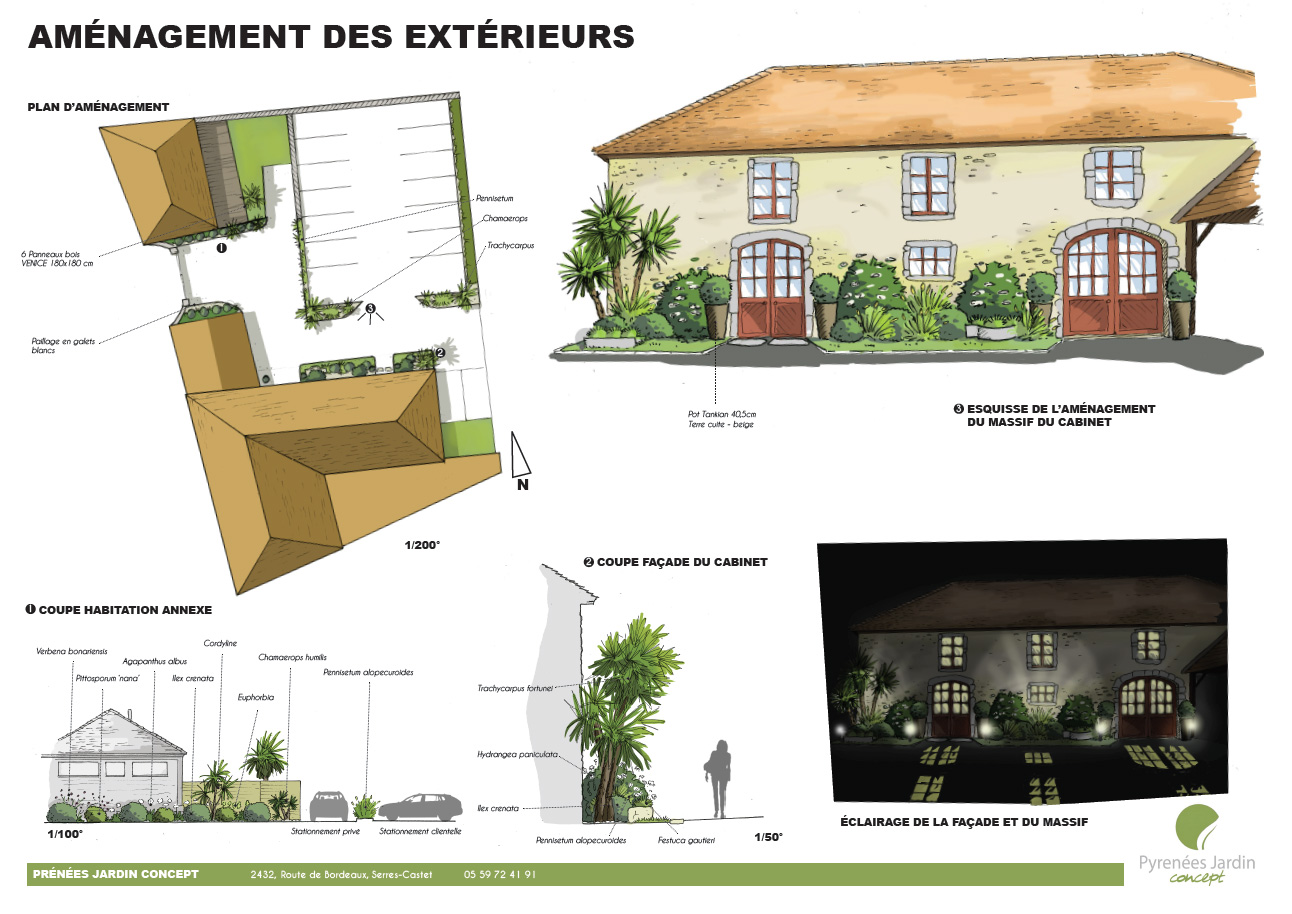 Aménagement de jardin Pau - Pyrénées Jardin Concept