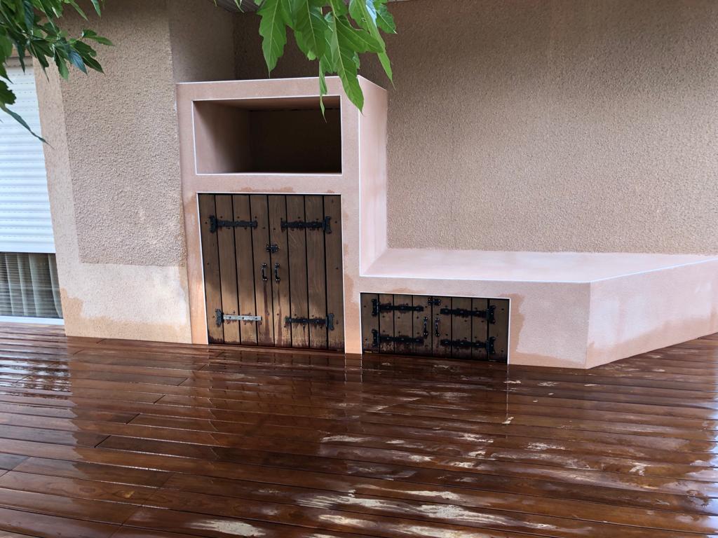 Aménagement d'un jardin complet avec Spa à Lons - (64)