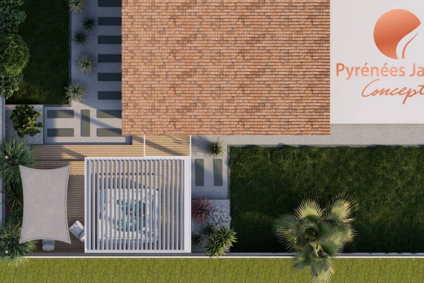 Création d'un espace bien-être - Jardin Pau | Pyrénées Jardin Concept