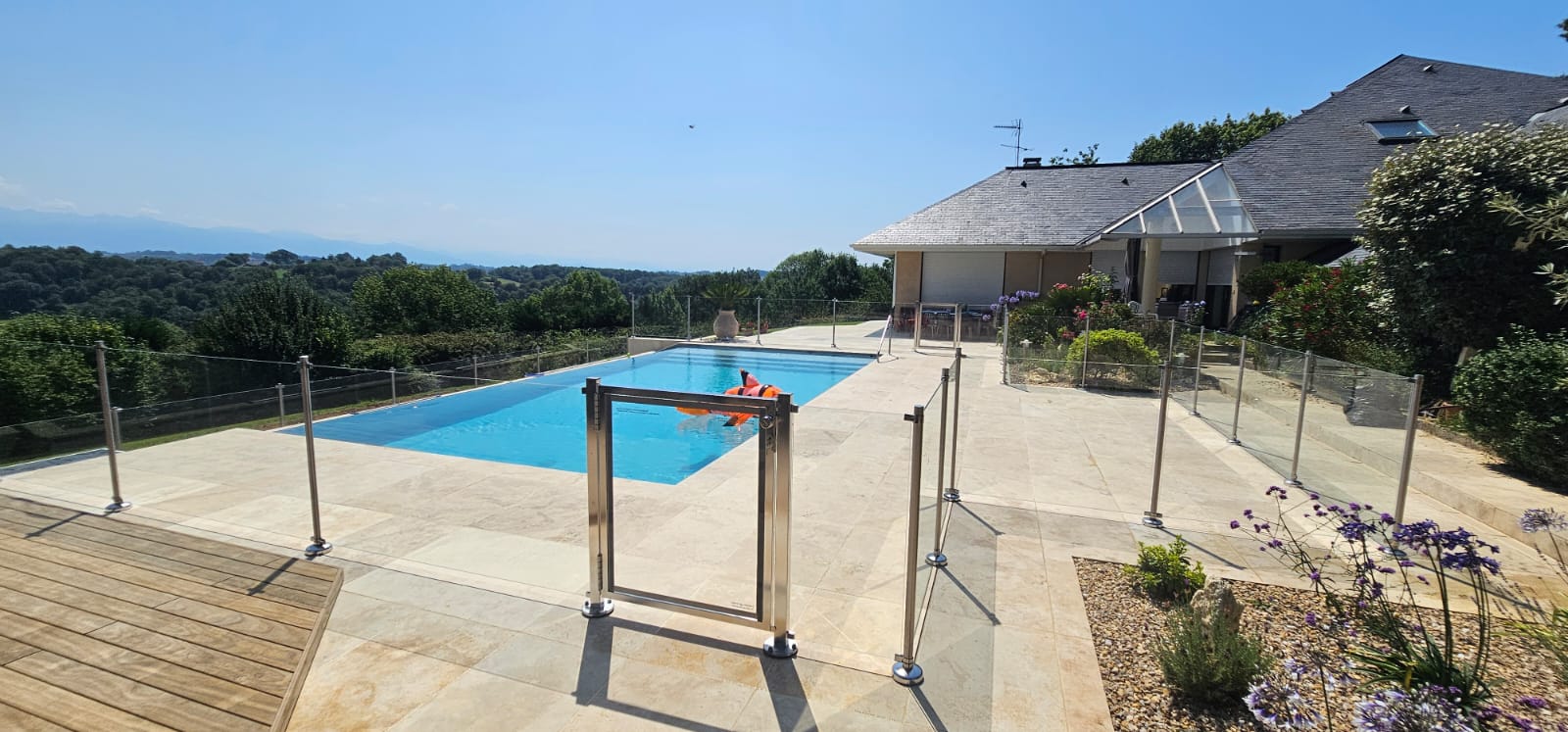 Aménagement des abords d'une piscine Jurançon