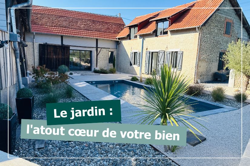 Les 5 faits qui font de votre jardin une plus-value à votre bien.