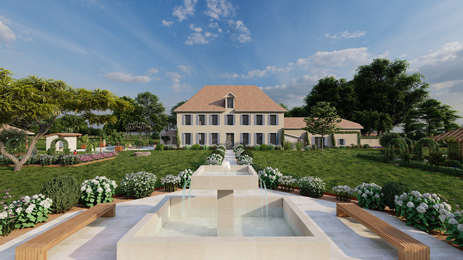 Conception de jardin et modélisation 3D à Pau - Pyrénées Jardin Concept